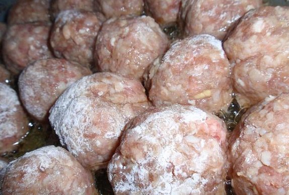 Asijské smažené kuličky (šišky)
