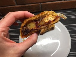 Slaný veganský štrůdl