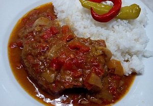 Papriková krkovice Papriková krkovice