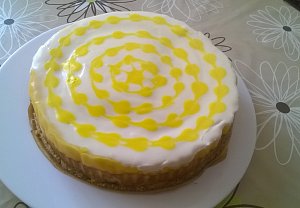 Lemon Pie Vanilla Cheesecake