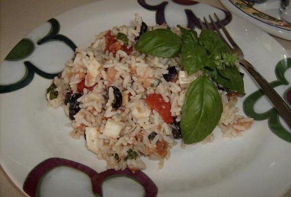 Studené rizoto alla mediterranea