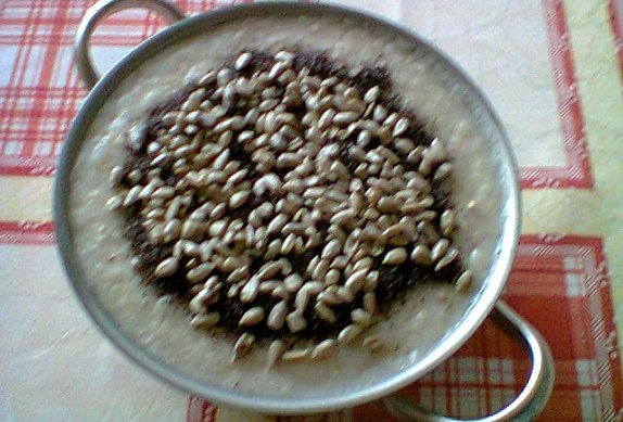 Ovesná kaše s mákem (overnight oats, porridge), základní recept