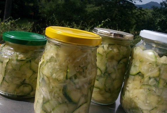 Cuketovo-paprikový salát (čalamáda)