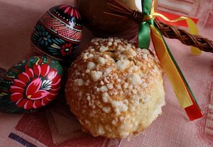 Máslové mini bochánky (mazance) - drobenkové Máslové mini bochánky (mazance) - drobenkové
